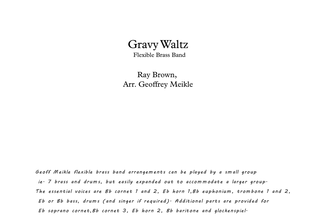 Gravy Waltz