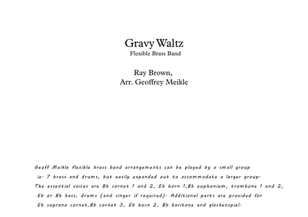 Gravy Waltz