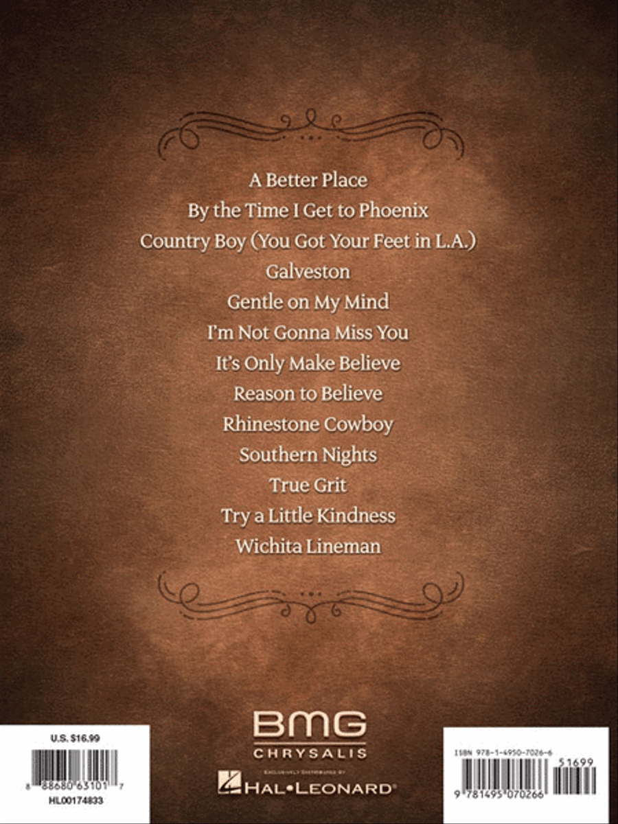 Best of Glen Campbell Best of Glen Campbell Piano, Vocal, Guitar scores gallery preview page 6