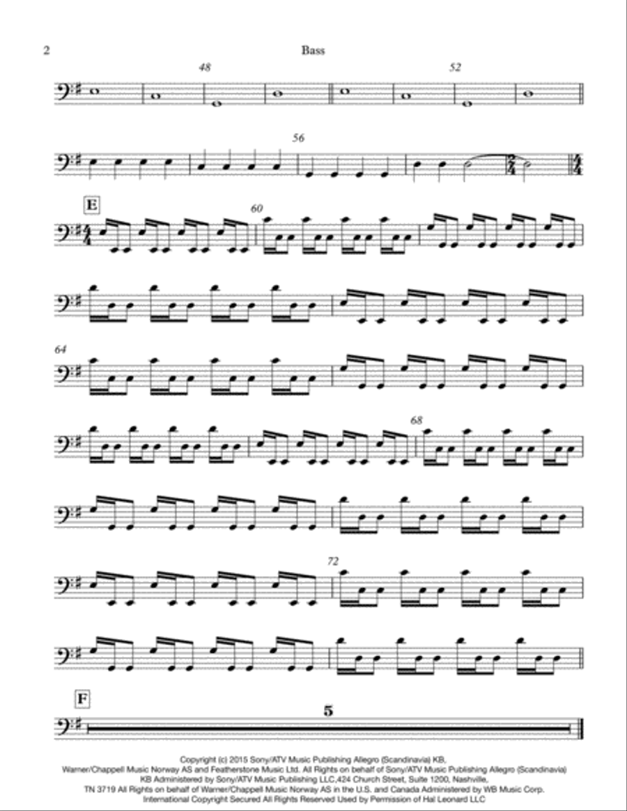 Faded Small Ensemble scores gallery preview page 2