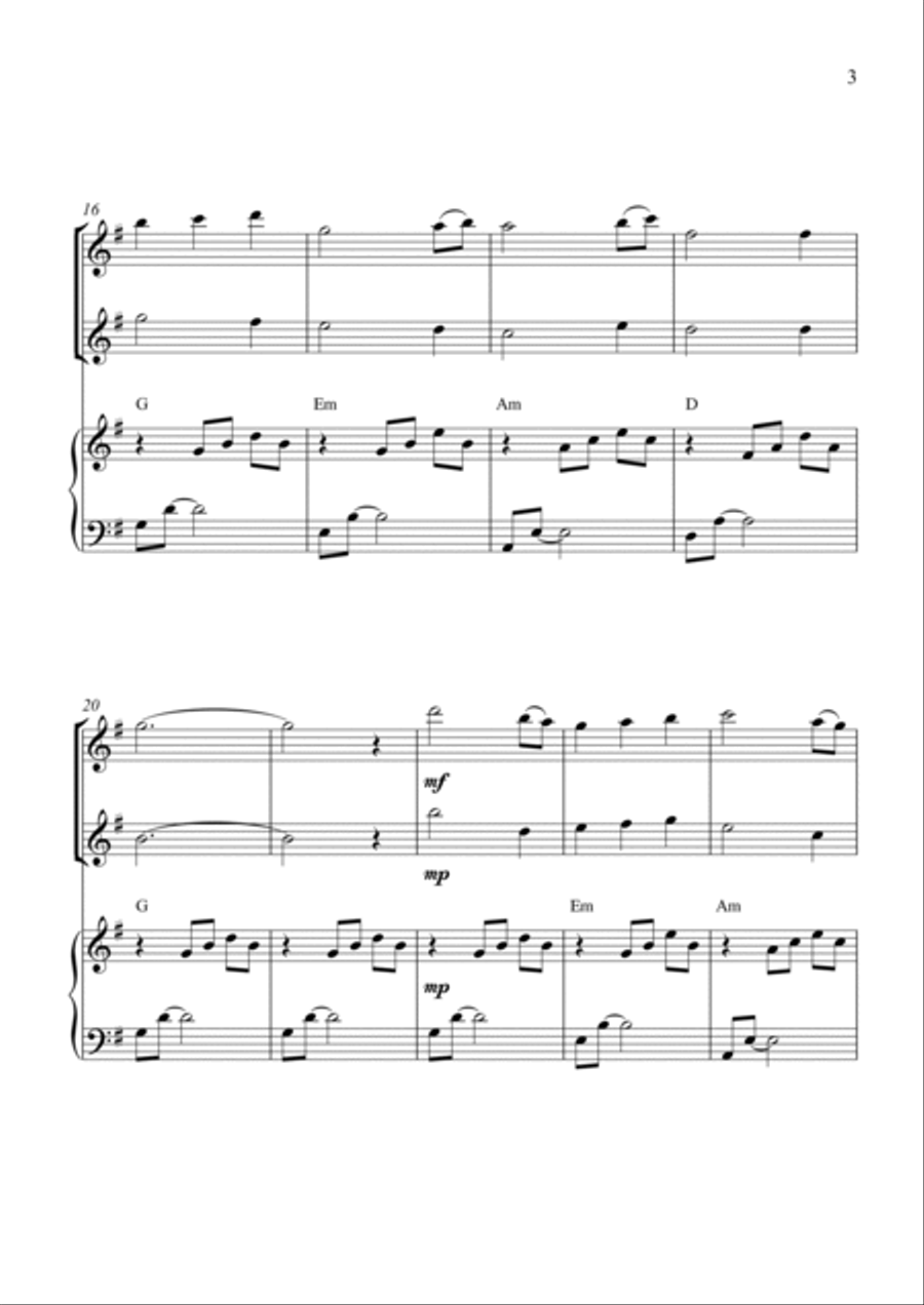 Today Woodwind Duet scores gallery preview page 3