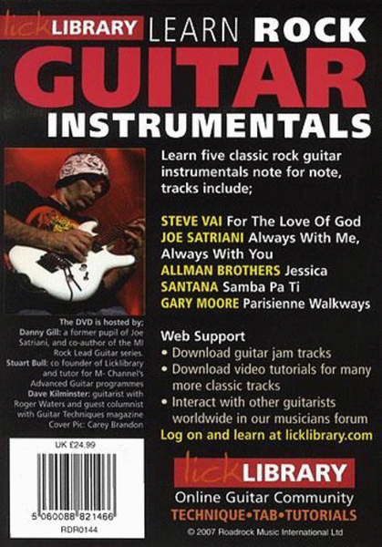 Learn Rock Guitar Instrumentals