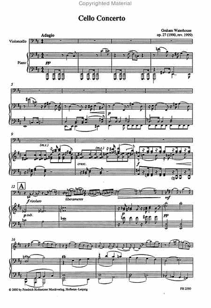 Cello Concerto op. 27 / KIA