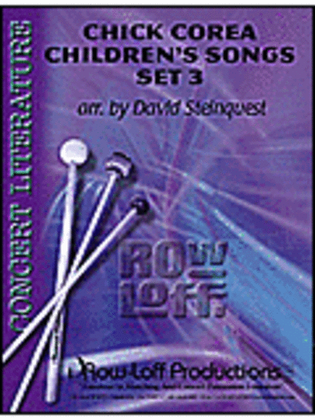 Book cover for Chick Corea Children's Songs Set 3