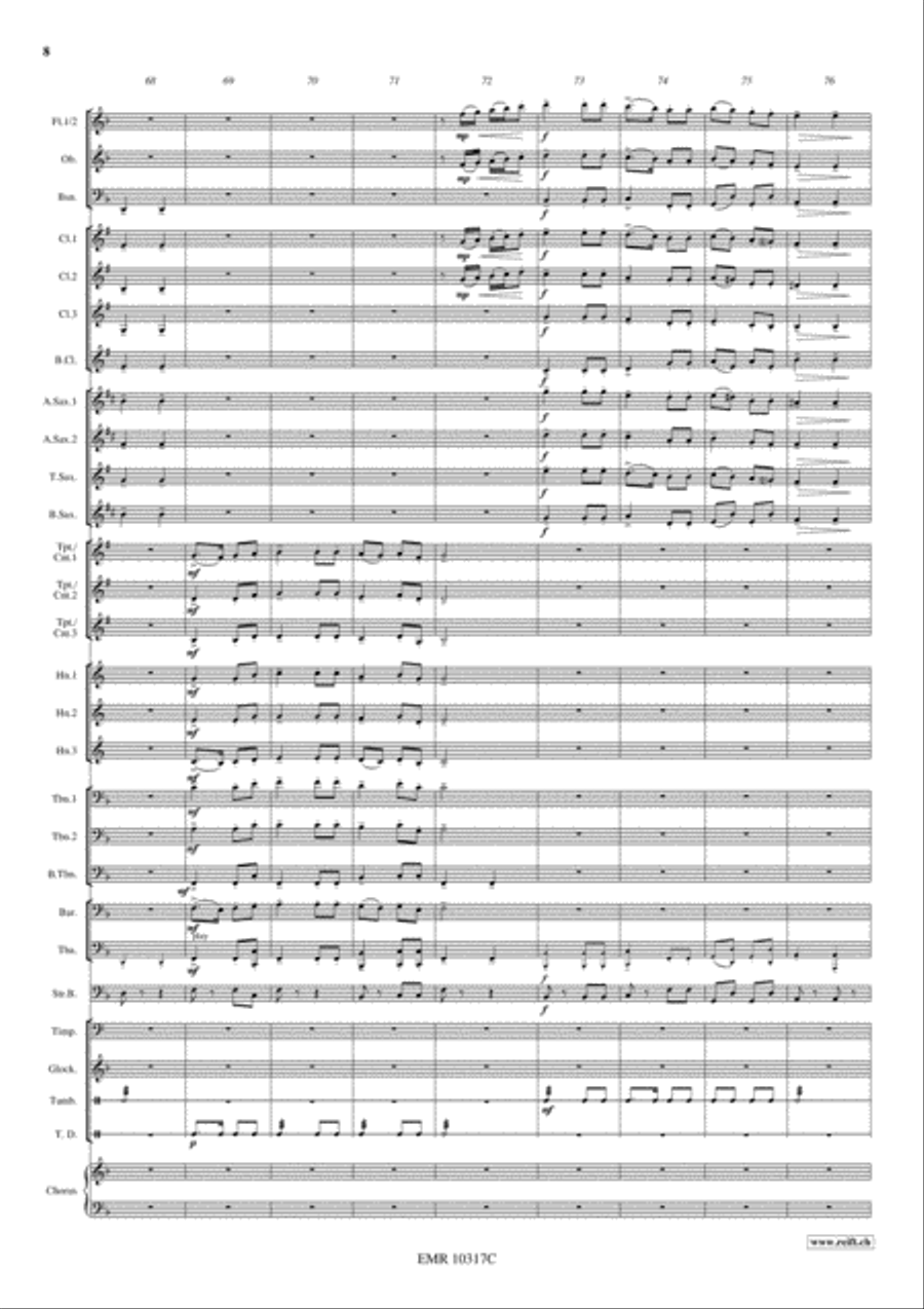 Greensleeves Greensleeves 4-Part scores gallery preview page 9
