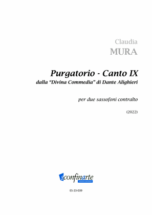 Claudia Mura: Purgatorio - Canto IX (ES-23-039)