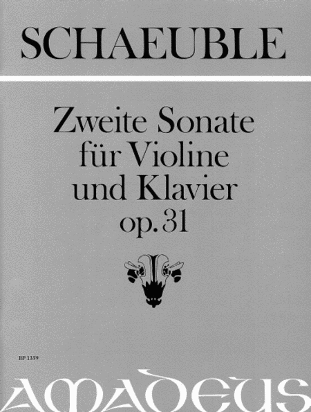 Sonata 2 Op. 31 op. 31