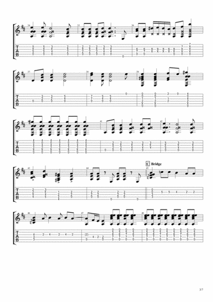 Take Me With U by Prince Electric Guitar - Digital Sheet Music