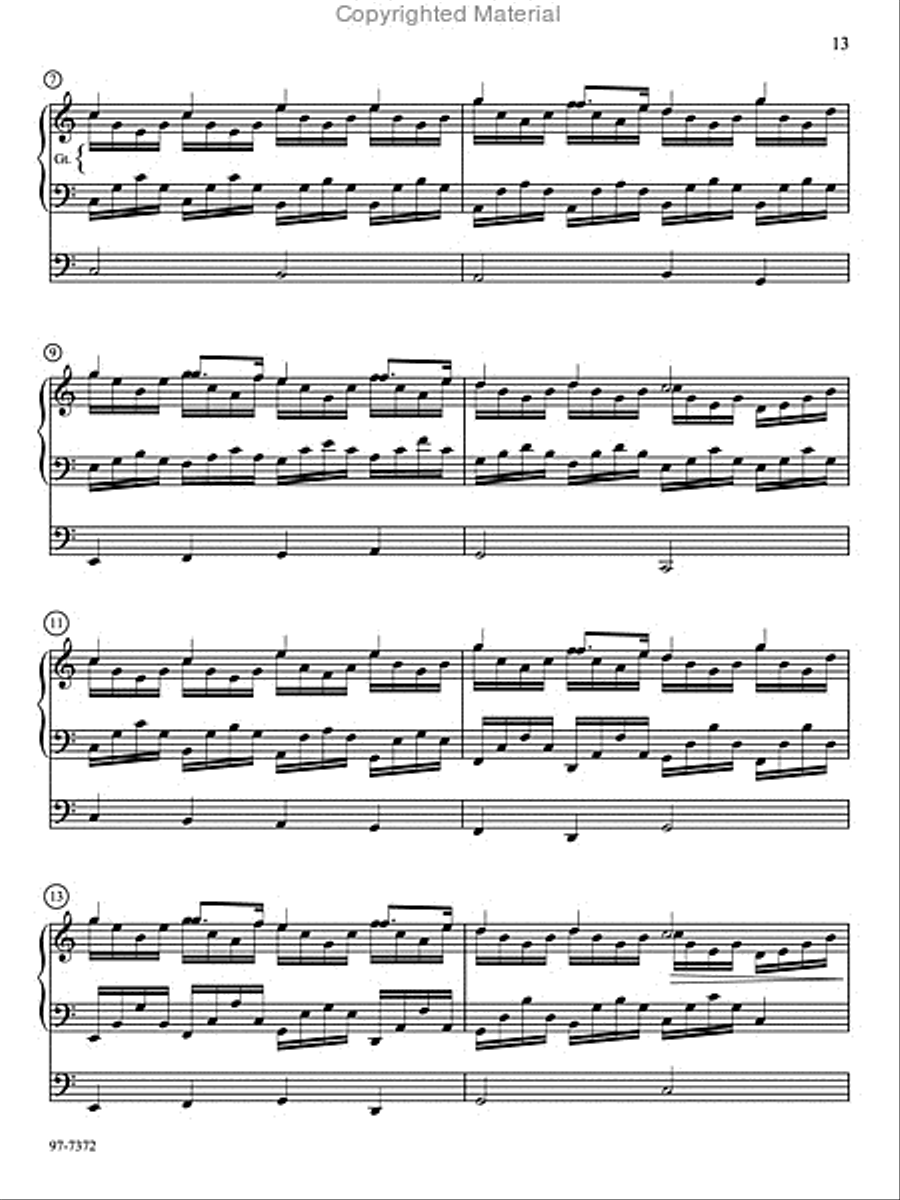 Three Toccatas for Festive Occasions Organ scores gallery preview page 4