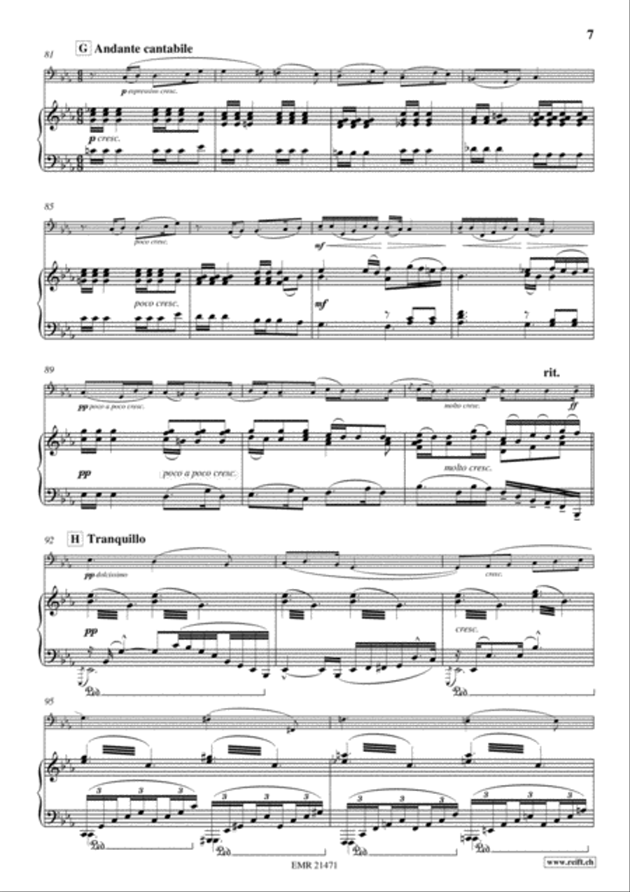 Concerto No. 8 Bass Recorder scores gallery preview page 7