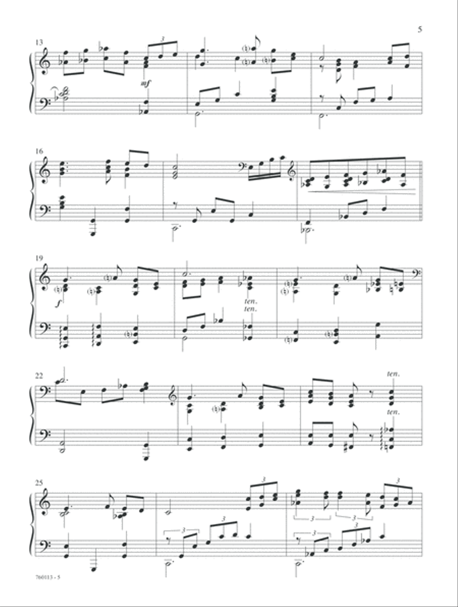 Sacrifice & Victory Piano Solo scores gallery preview page 5