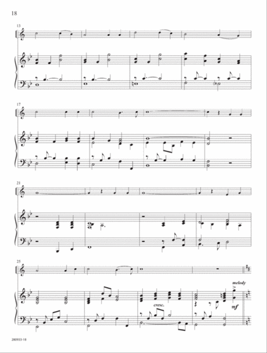 Rejoice Trumpet Solo scores gallery preview page 11