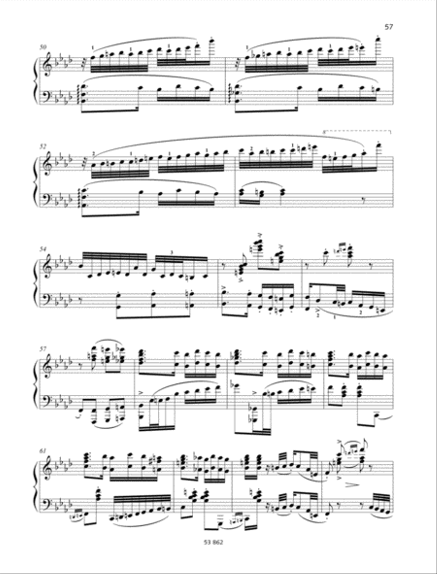 Derecho Viejo Piano Solo scores gallery preview page 4
