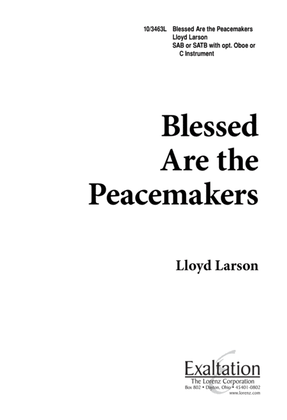 Book cover for Blessed Are the Peacemakers