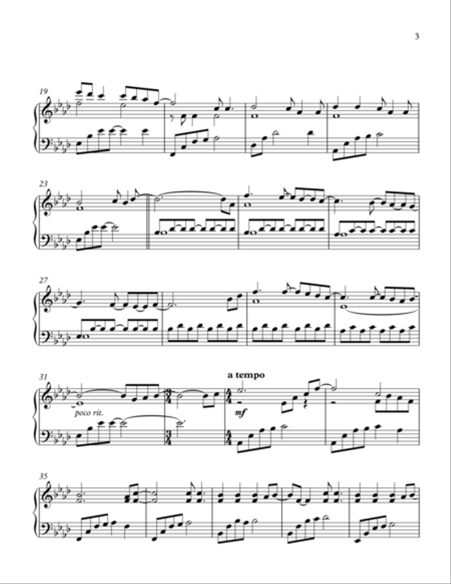 All Of Me All Of Me Piano Solo scores gallery preview page 3