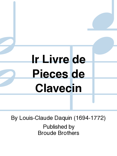 Ir Livre de Pieces de Clav. PF 42  Sheet Music