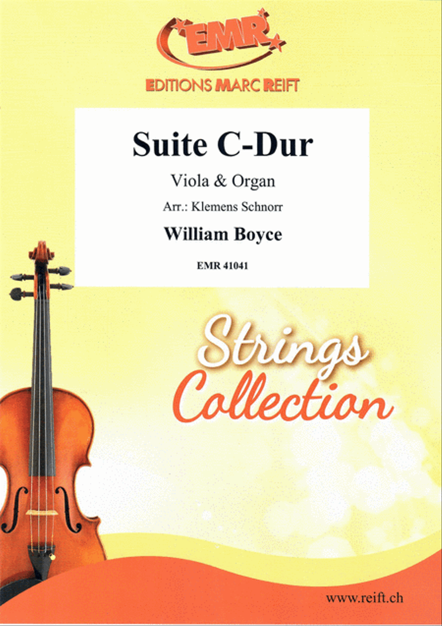 Suite C-Dur Viola scores gallery preview page 1
