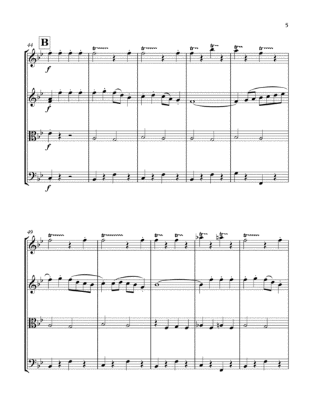 Sleigh Ride - String Quartet - Christmas Fun image number null