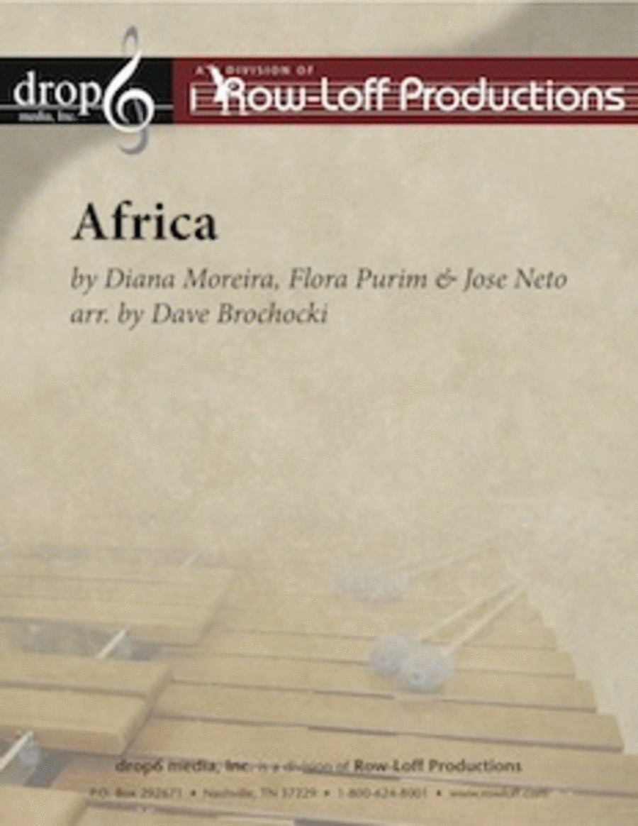 Africa Percussion Ensemble scores gallery preview page 1