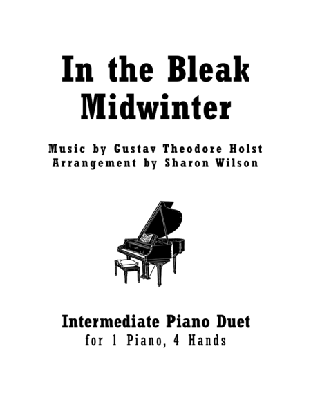 In the Bleak Midwinter (1 Piano, 4 Hands Duet) image number null