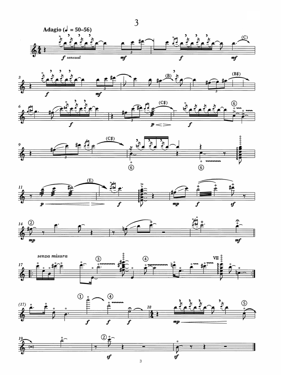 Seven Desires For Guitar Acoustic Guitar scores gallery preview page 3