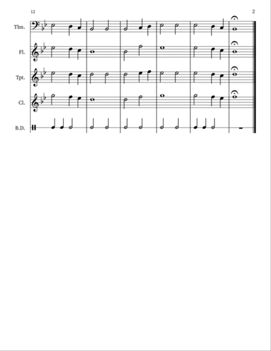 Harmony Harmony Clarinet scores gallery preview page 2