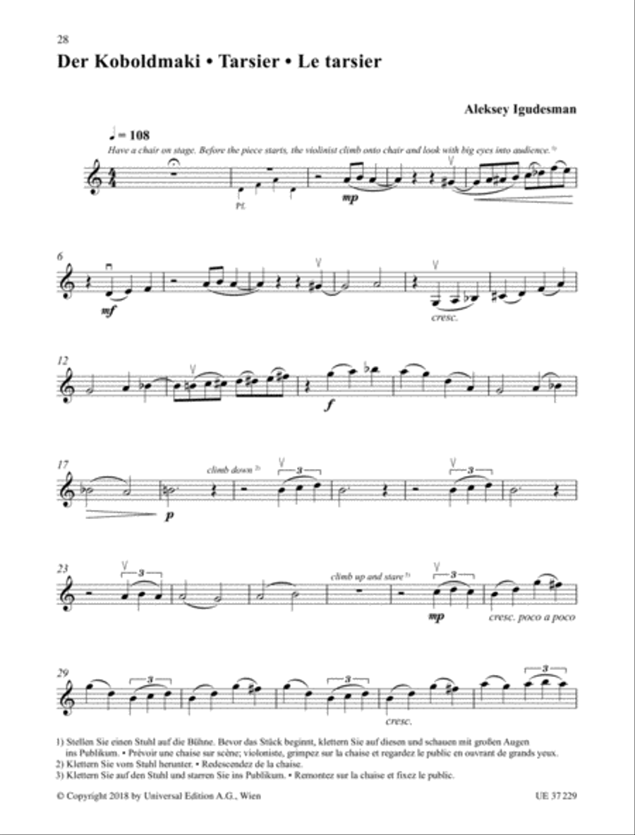 Funny Animals Chamber Music scores gallery preview page 18