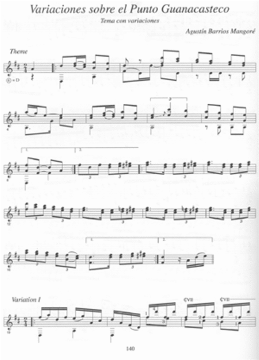 The Complete Works of Agustin Barrios Mangore for Guitar Vol. 2 Classical Guitar scores gallery preview page 2