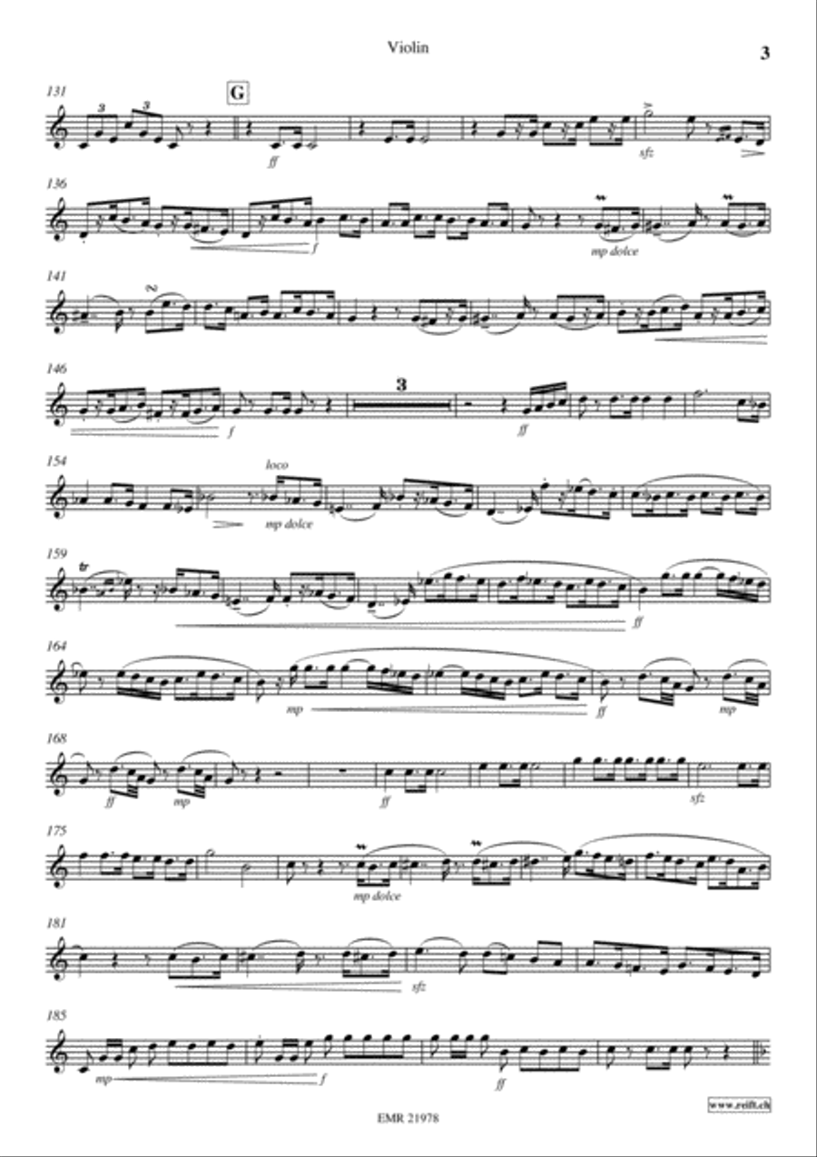 Grande Marche Grande Marche Violin Solo scores gallery preview page 4