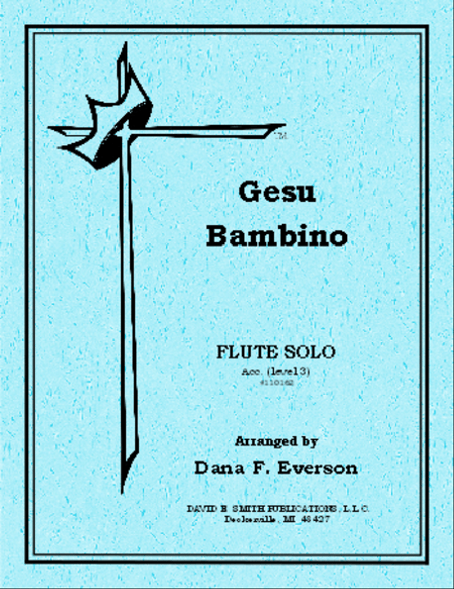 Gesu Bambino Gesu Bambino Flute Solo scores gallery preview page 1
