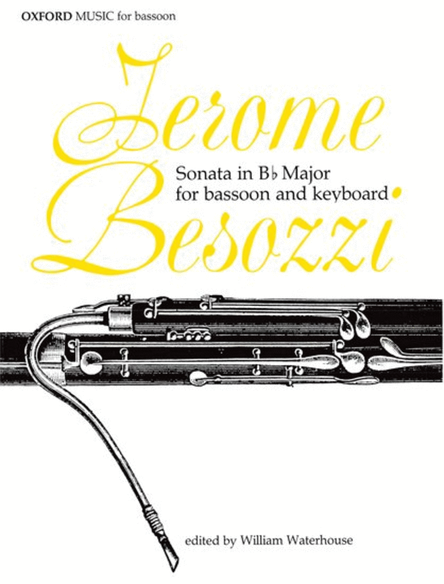 Sonata in B flat major Bassoon Solo scores gallery preview page 1