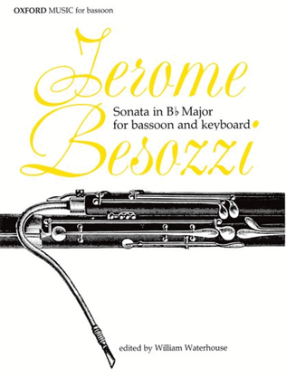 Book cover for Sonata in B flat major