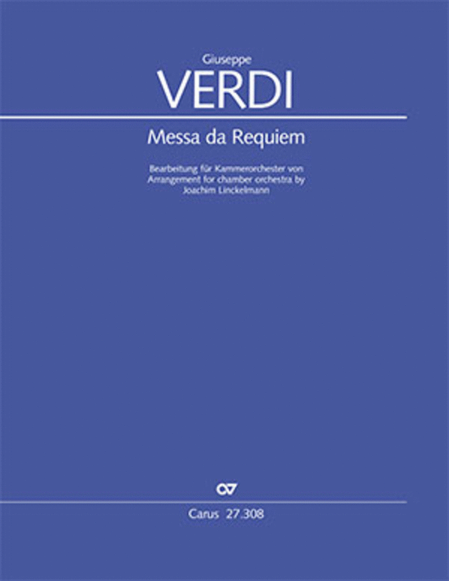 Messa da Requiem 4-Part scores gallery preview page 1