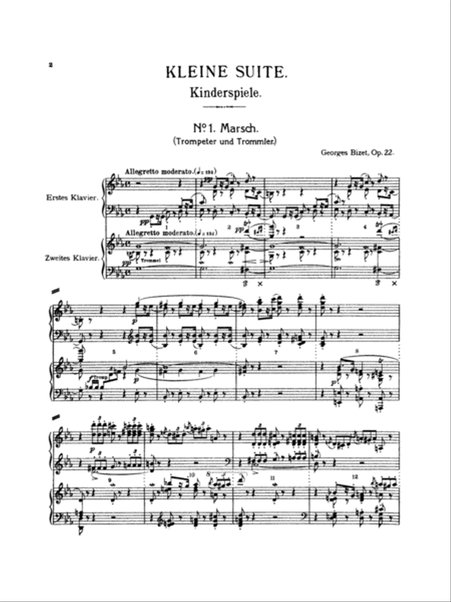 Children's Suite (Jeux D'Enfants) Small Ensemble scores gallery preview page 3