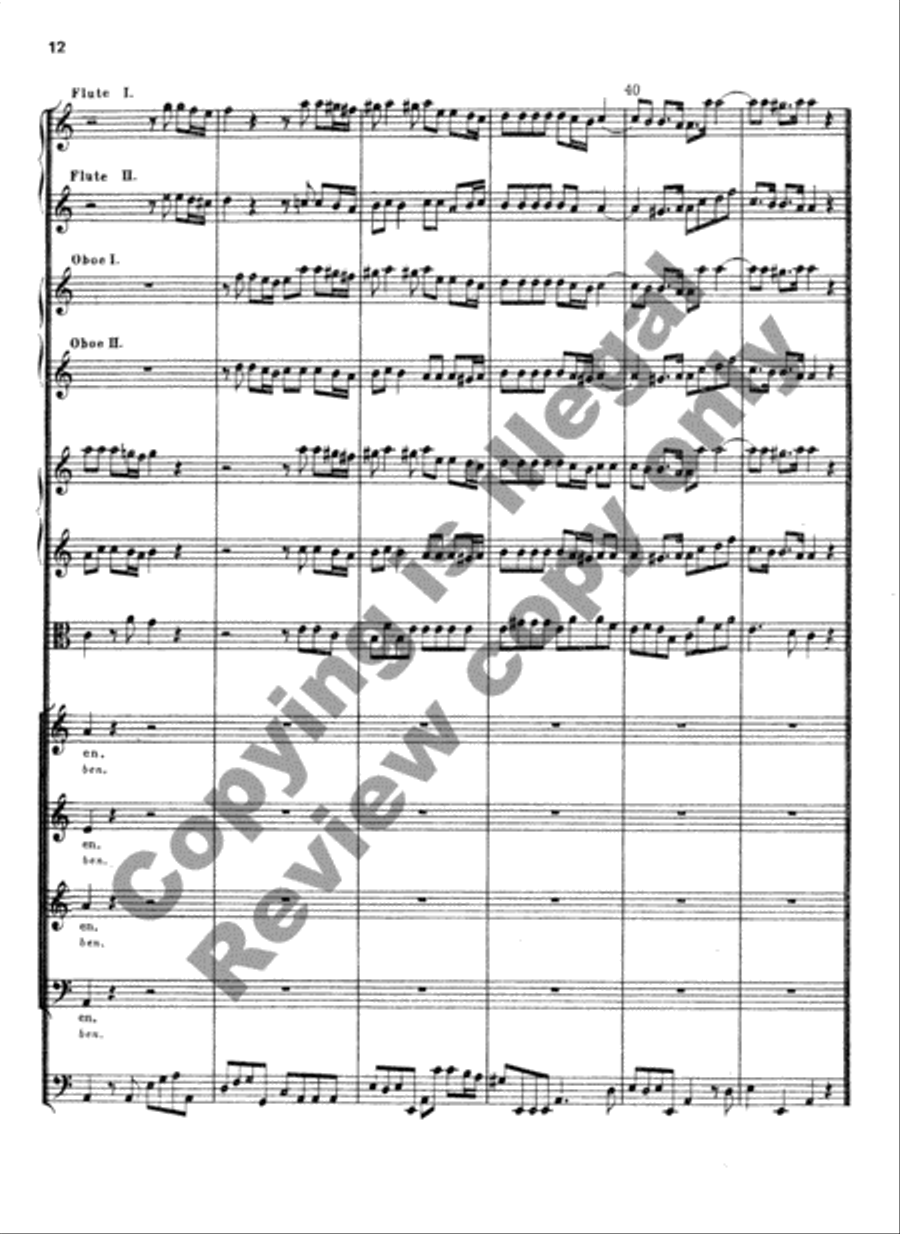 For Us a Child is Born (Additional Orchestral Score) Choir scores gallery preview page 8