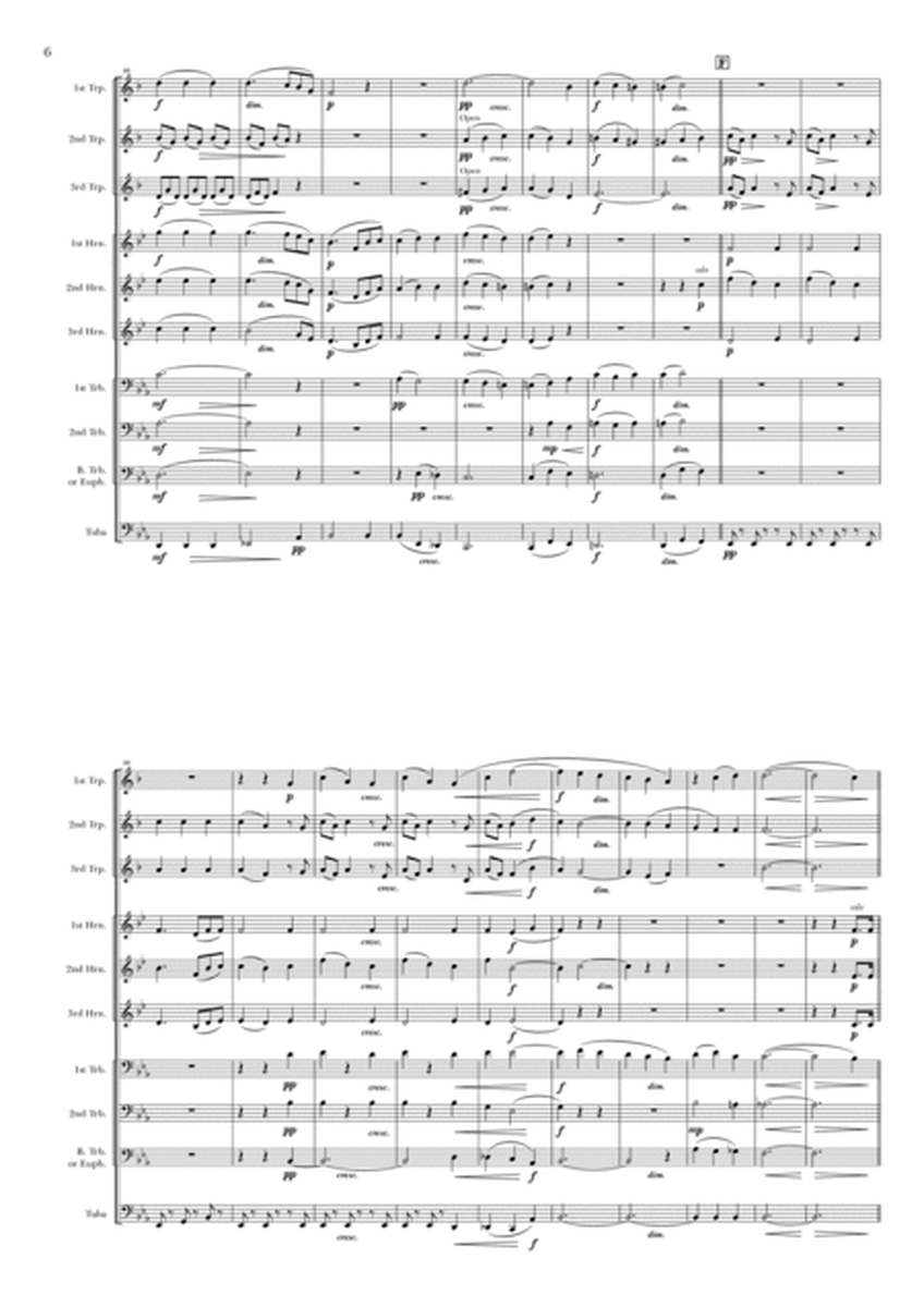 Nocturne from “A Midsummer Night's Dream” Op. 61 for Brass Ensemble
