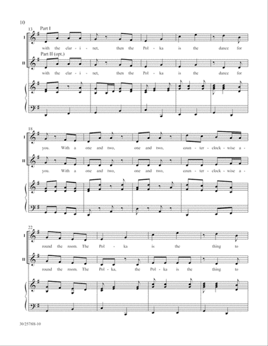 The World of Rhythm Unison Choir scores gallery preview page 11