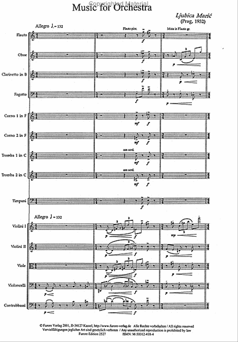 Music for Orchestra Music for Orchestra Orchestra scores gallery preview page 2