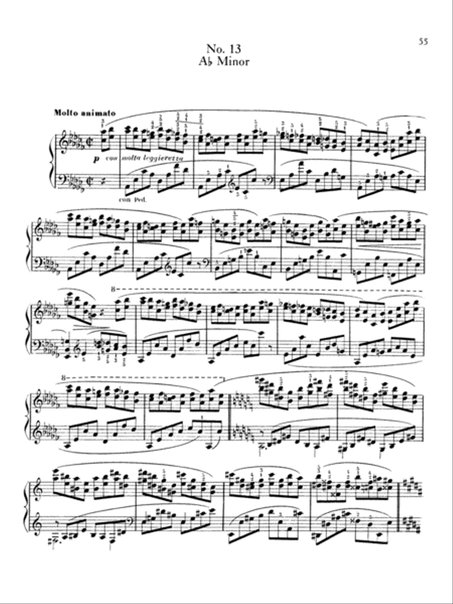 Moszkowski: Fifteen Études de Virtuosité, Op. 72 Piano Solo scores gallery preview page 1