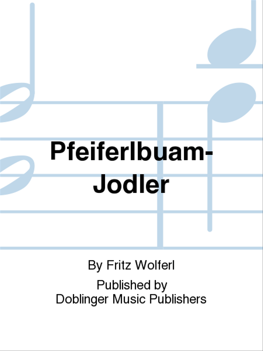 Pfeiferlbuam-Jodler Voice scores gallery preview page 1