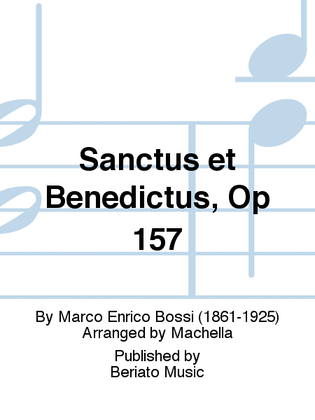 Sanctus et Benedictus, Op 157