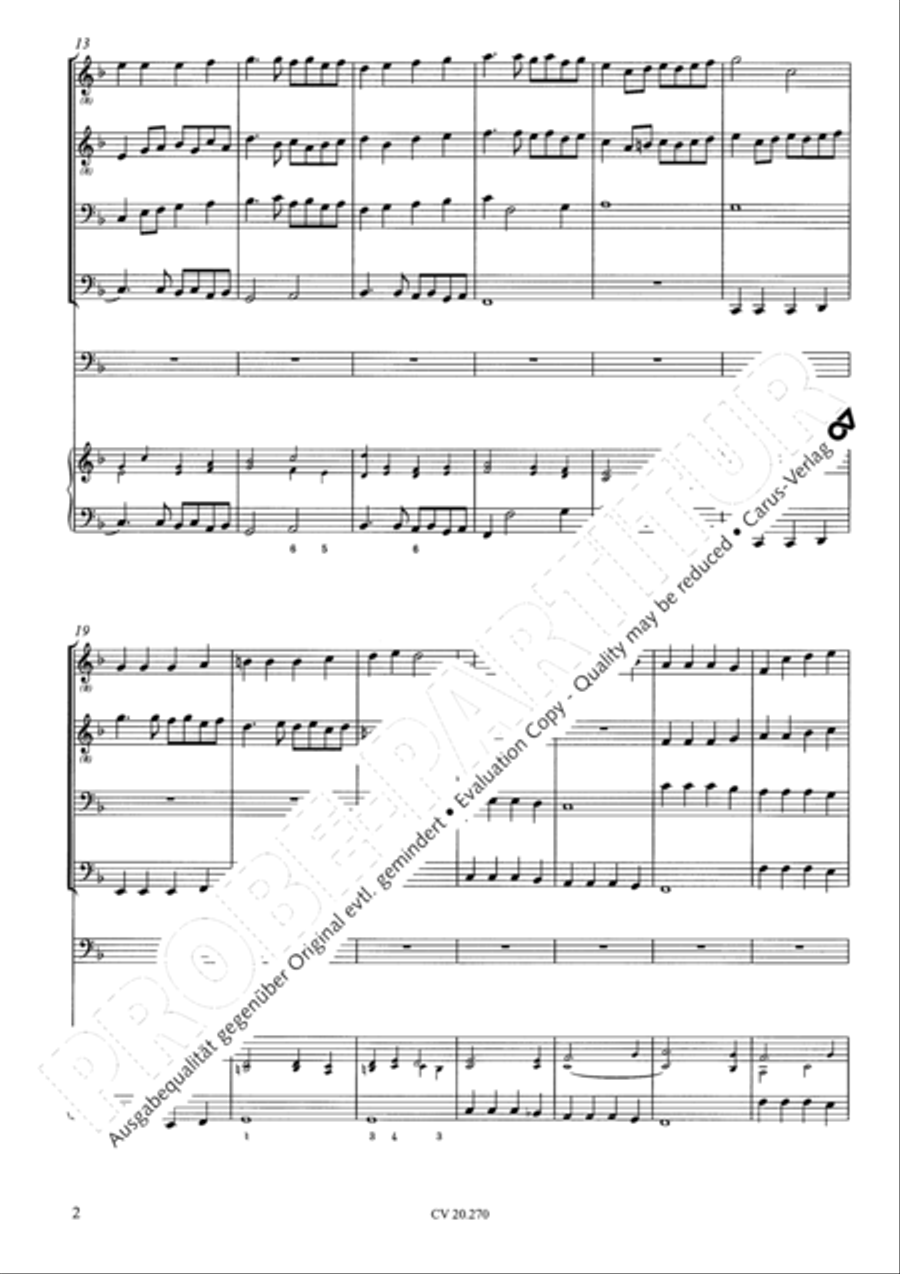 Attendite, popule meus Bass Voice scores gallery preview page 3