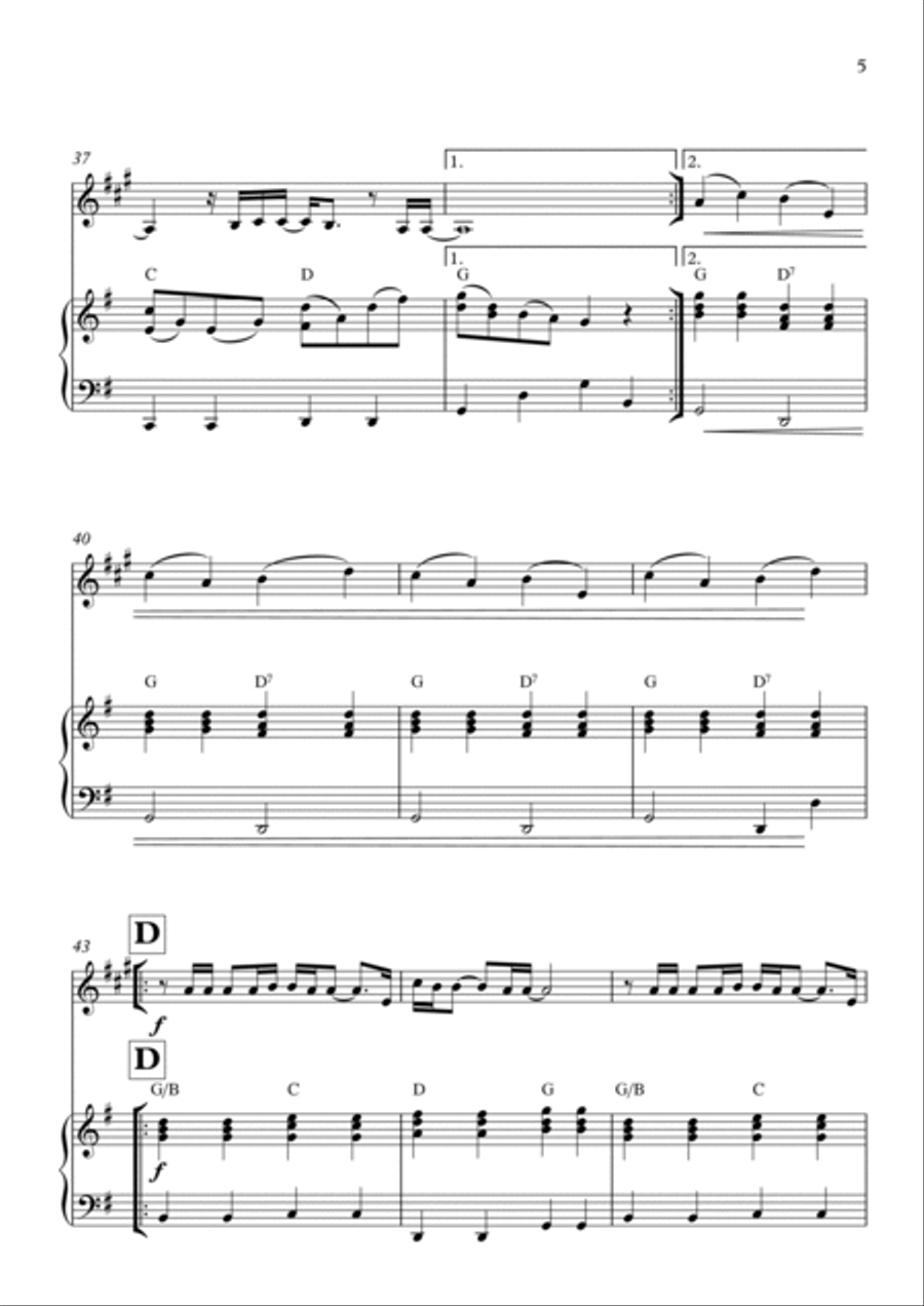 Goodness Of God Chamber Music scores gallery preview page 5