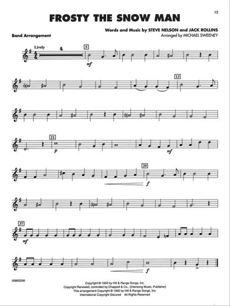 Essential Elements Christmas Favorites Concert Band Methods scores gallery preview page 5