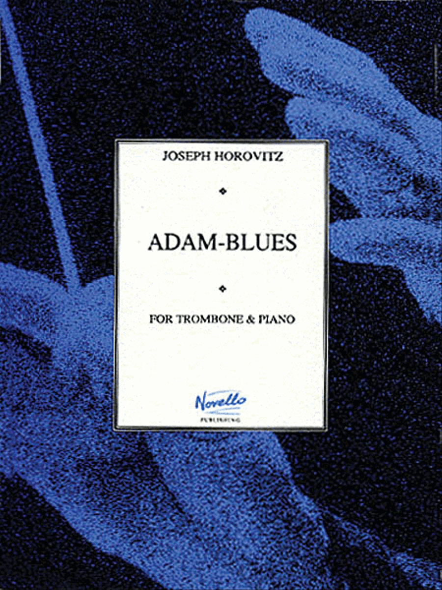 Joseph Horovitz: Adam-Blues (Trombone and Piano) Piano Accompaniment scores gallery preview page 1