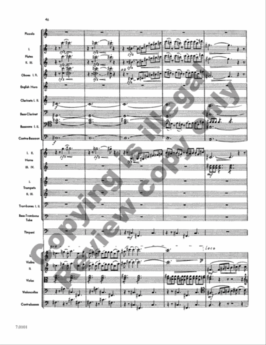 Symphony No. 1 Symphony No. 1 Full Orchestra scores gallery preview page 19