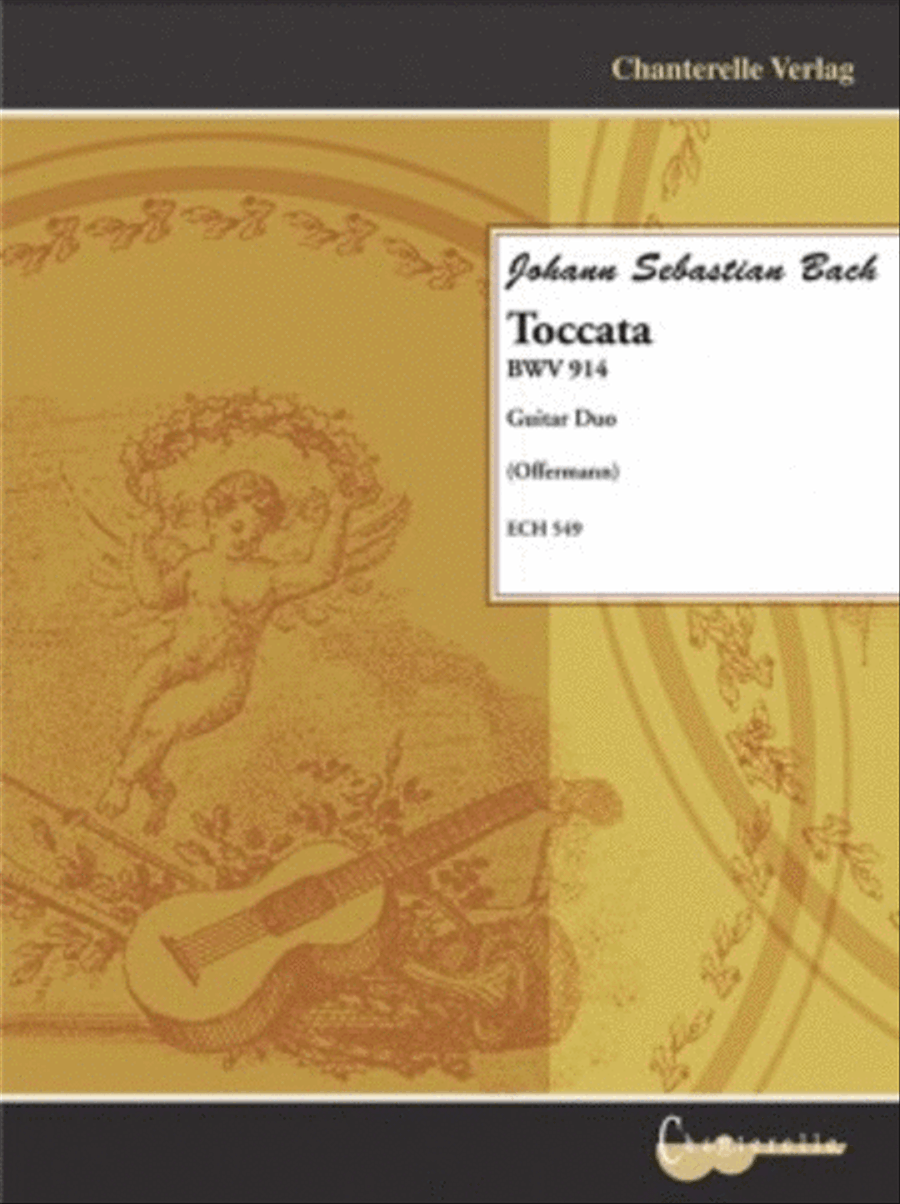 Toccata BWV 914 Score scores gallery preview page 1