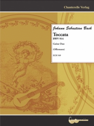 Book cover for Toccata BWV 914