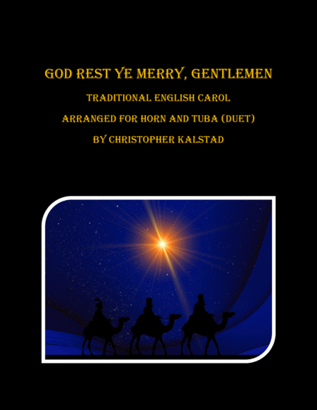 God Rest Ye Merry, Gentlemen (Horn/Tuba Duet) image number null