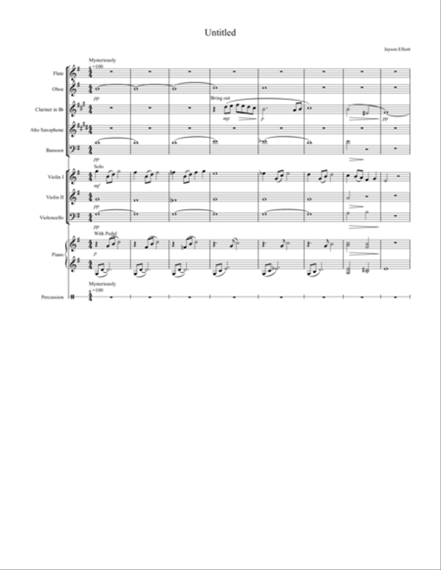 Untitled Untitled Chamber Orchestra scores gallery preview page 2